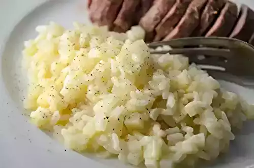 Risotto et céleri-rave