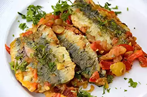 Sardines fraîches en escabèche