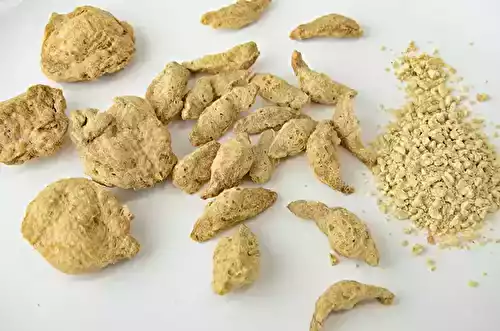 Les protéines de soja texturées déshydratées, un ingrédient à cuisiner