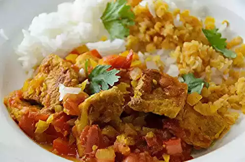 Rougail saucisse vegan