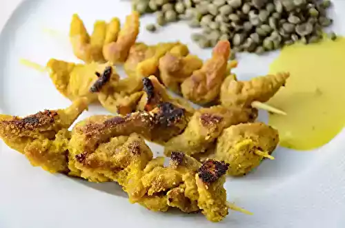 Brochettes chich taouk vegan
