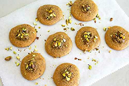 Cookies moelleux à la pistache