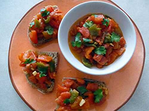 Taktouka, une succulente salade marocaine
