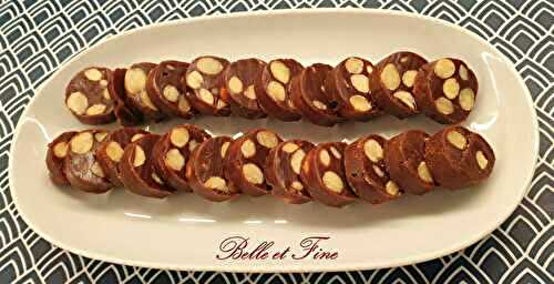 Friandises au chocolat et aux amandes