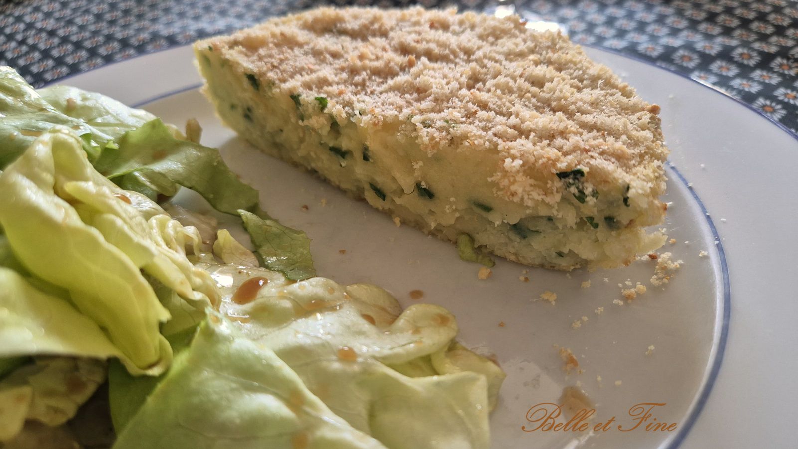 Gâteau de pommes de terre au parmesan