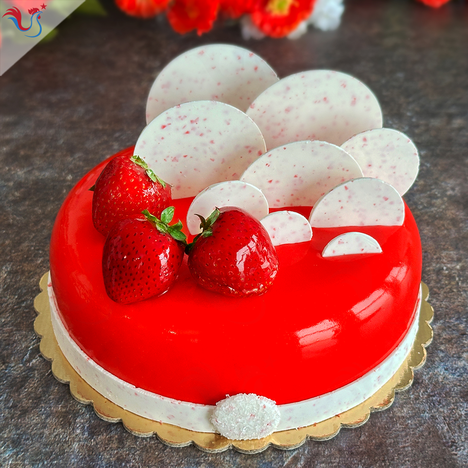 L’entremets Fraise Vanille (version 1)