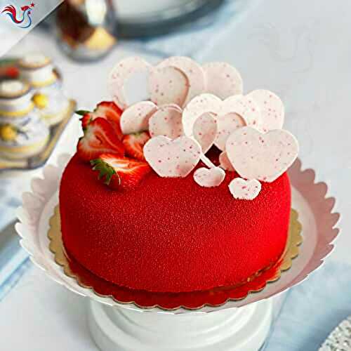 L’entremets Fraise Vanille (version 2)