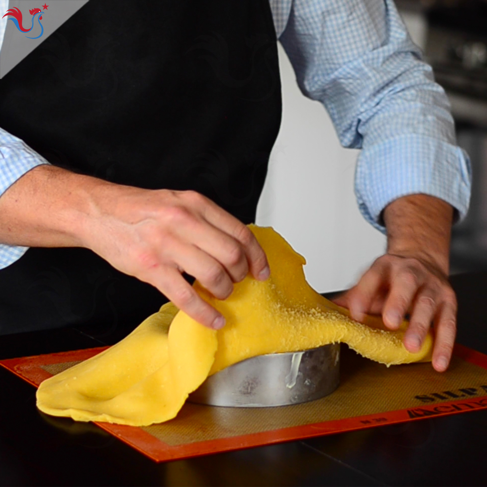 La Pâte à foncer (tarte et gâteaux) de Pierre Hermé (pâte brisée sucrée)