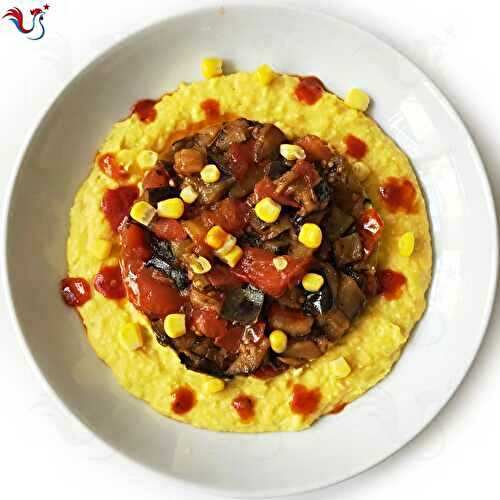 La Polenta de Maïs et Aubergines de Yotam Ottolenghi