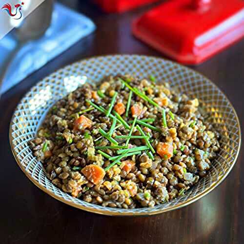 La salade de Lentilles, de tradition Française