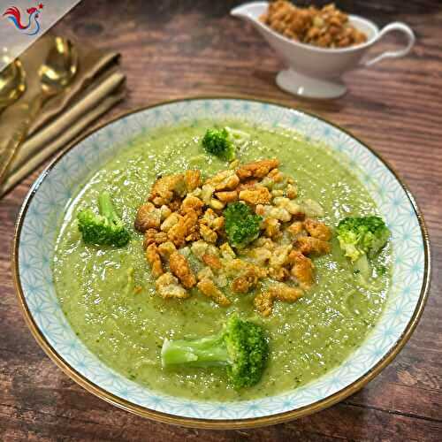 La Soupe de Brocoli, crumble de Roquefort, de Sophie Dupuis