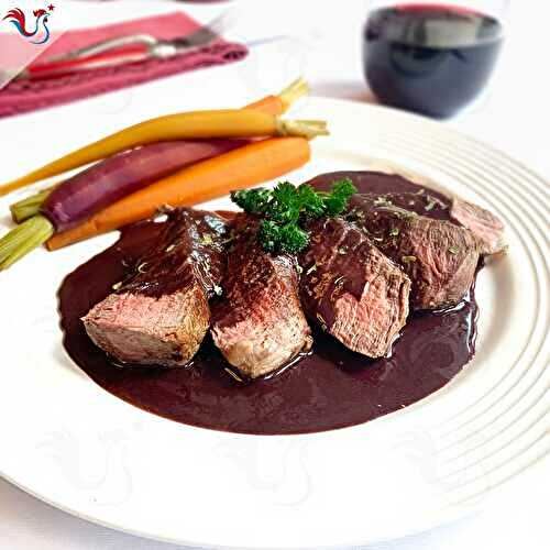 Le Boeuf Sauce Bordelaise de Paul Bocuse, et carottes à l’étouffée Escoffier