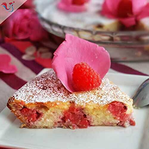 Le Clafoutis Framboises à l’Eau de Rose de Christophe Michalak