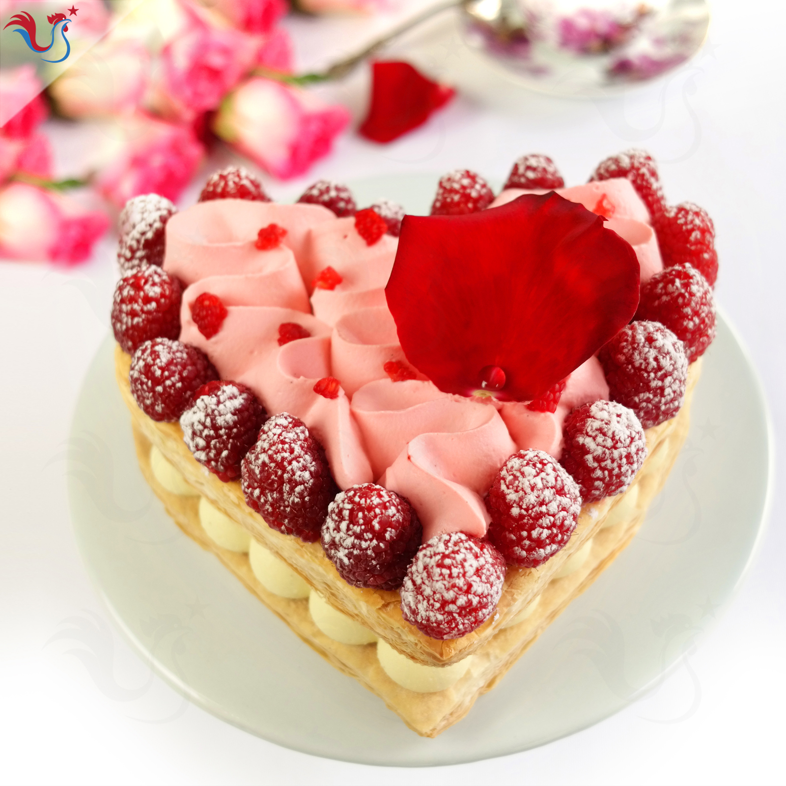 Le Coeur Millefeuille Framboise de M.O.F