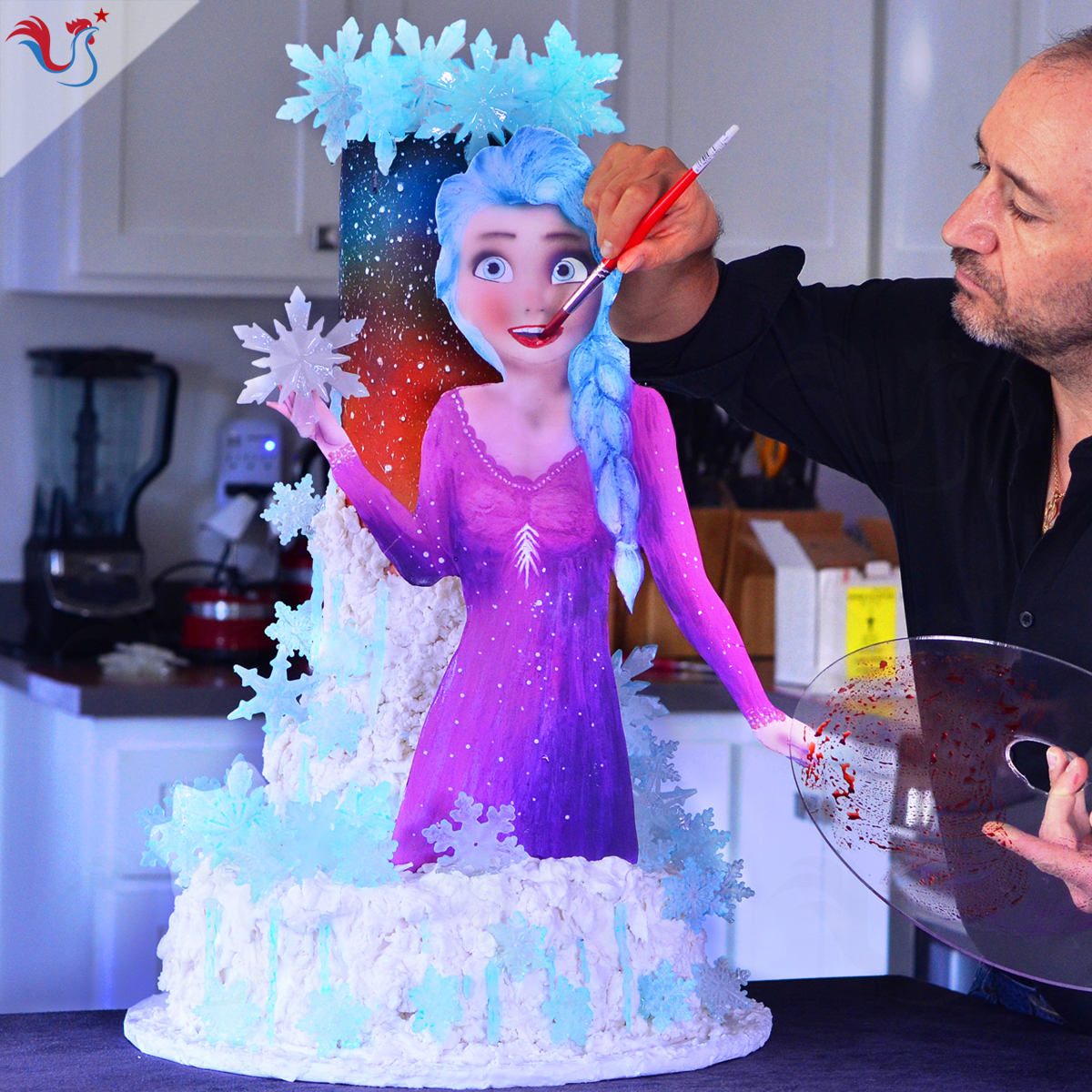 Le Gâteau Elsa (Frozen)