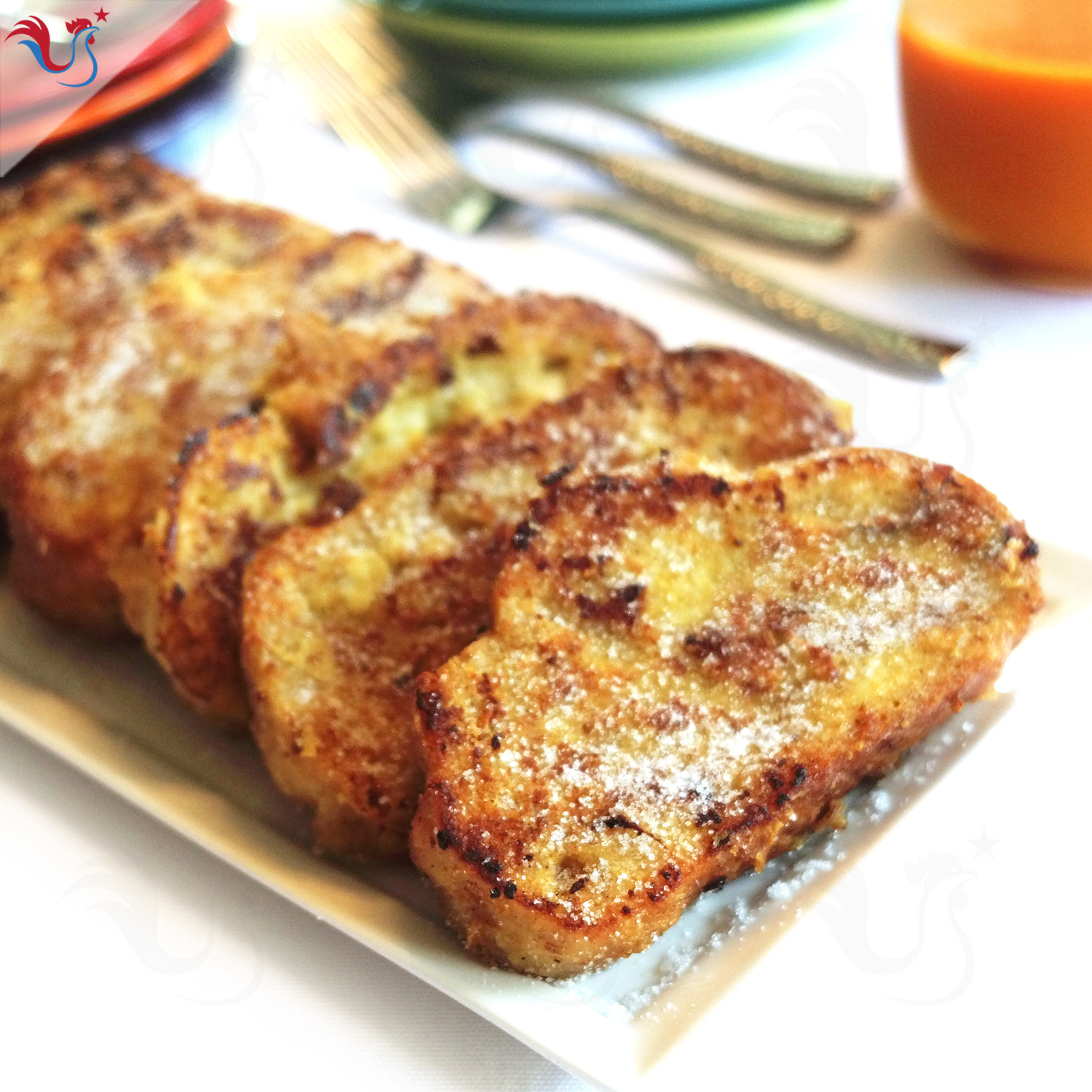 Le Pain Perdu Rhum Orange de Lenôtre