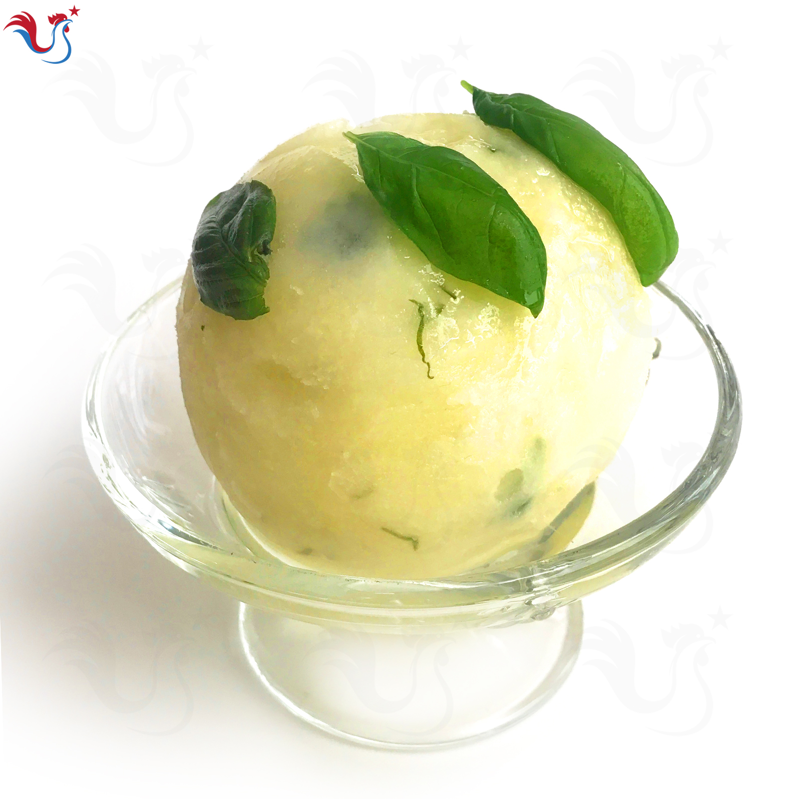 Le Sorbet Citron Vert Basilic de Pierre Hermé