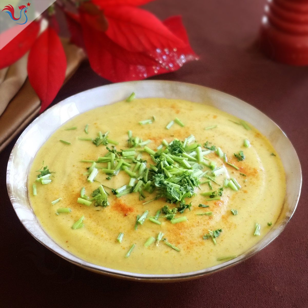 Le velouté de patates douces aux épices