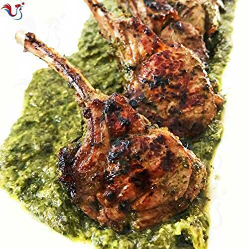 Les Côtelettes d’Agneau à la Coriandre, Herbes et Miel de Yotam Ottolenghi