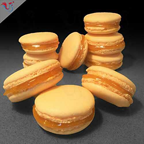 Les délicieux Macarons Mangue Passion de M.O.F Stéphane Tréand