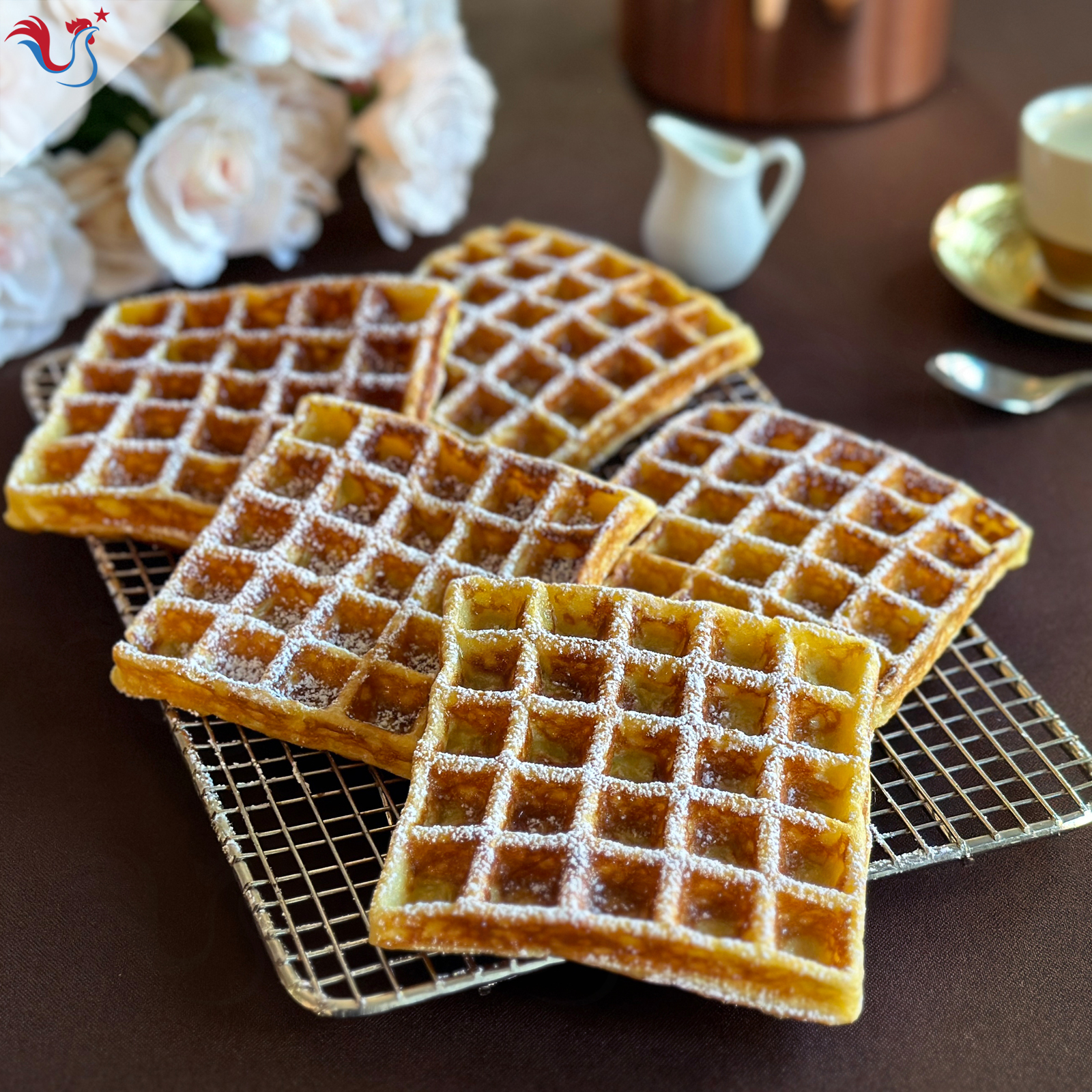 Les gaufres de Lenôtre (méthode 2 : pâte à choux)