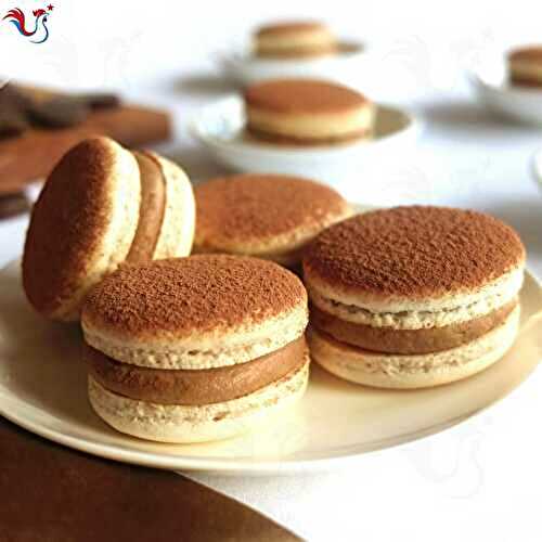 Les Macarons au Tiramisu (comme en Floride à Orlando) (recette de M.O.F)