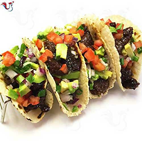 Tacos de Boeuf Asiatique (Tacos estilo Asiáticos)