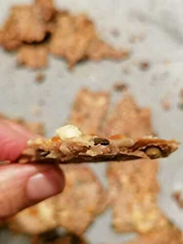 Crackers aux graines