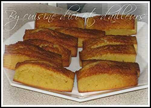 Mini cake à la clémentine