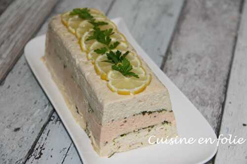 Terrine aux deux poissons