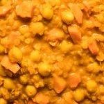 Curry orange de pois chiches