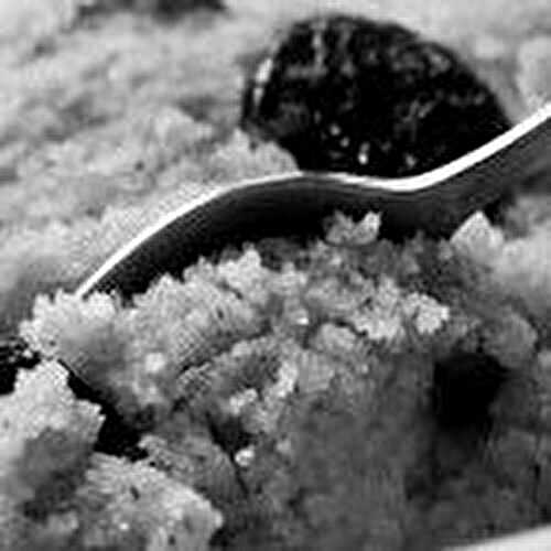 Gâteau de semoule de millet au coco & canneberges