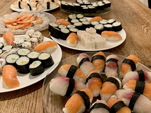 Les sushi maison, c'est facile avec le tuto de Miss Tchiiif