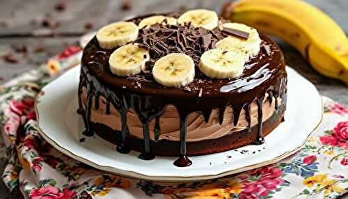 Cake à la Banane et Chocolat