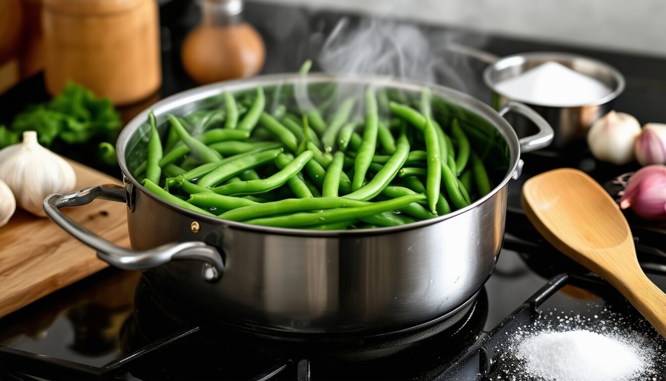 Cuisson des Haricots Verts