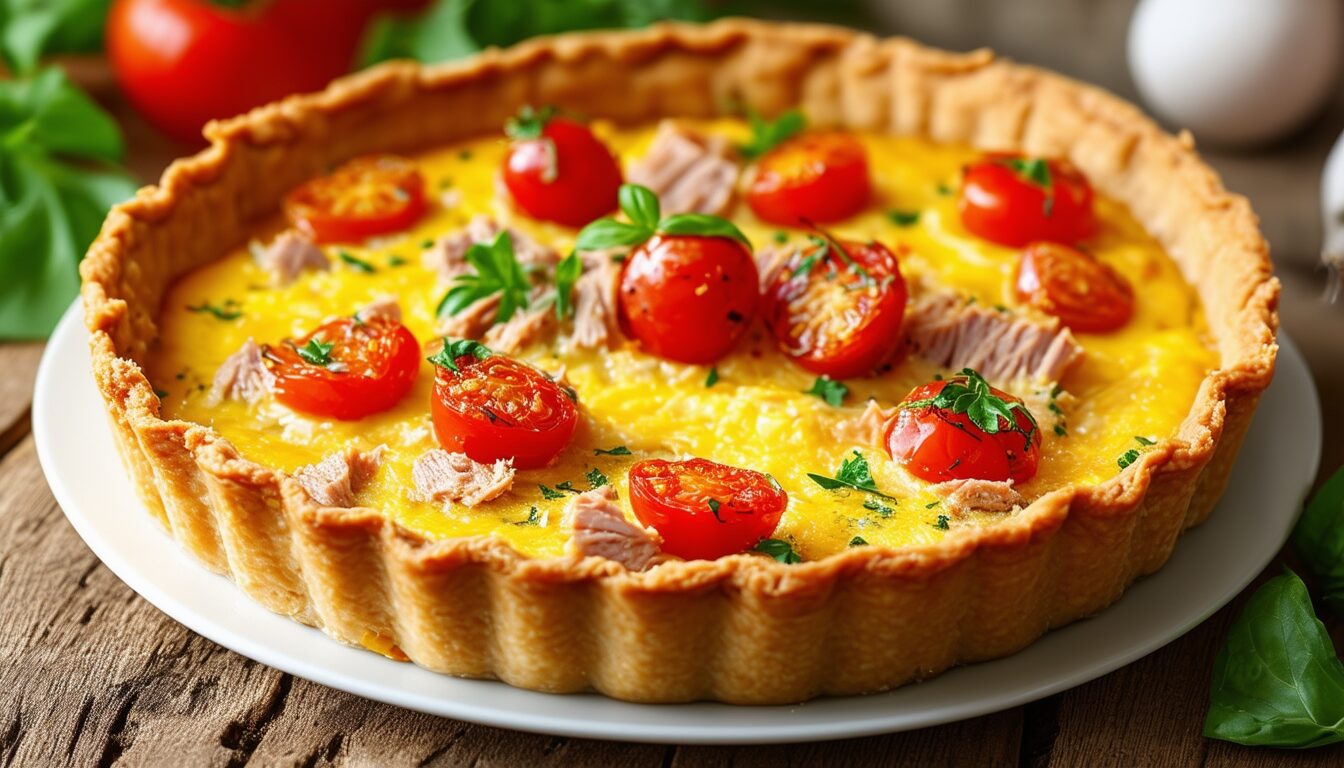 Quiche Thon Tomate