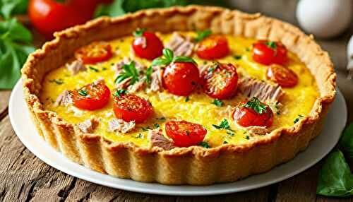 Quiche Thon Tomate