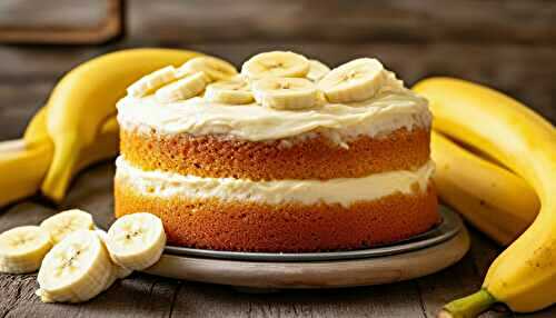 Recette Gâteau Banane