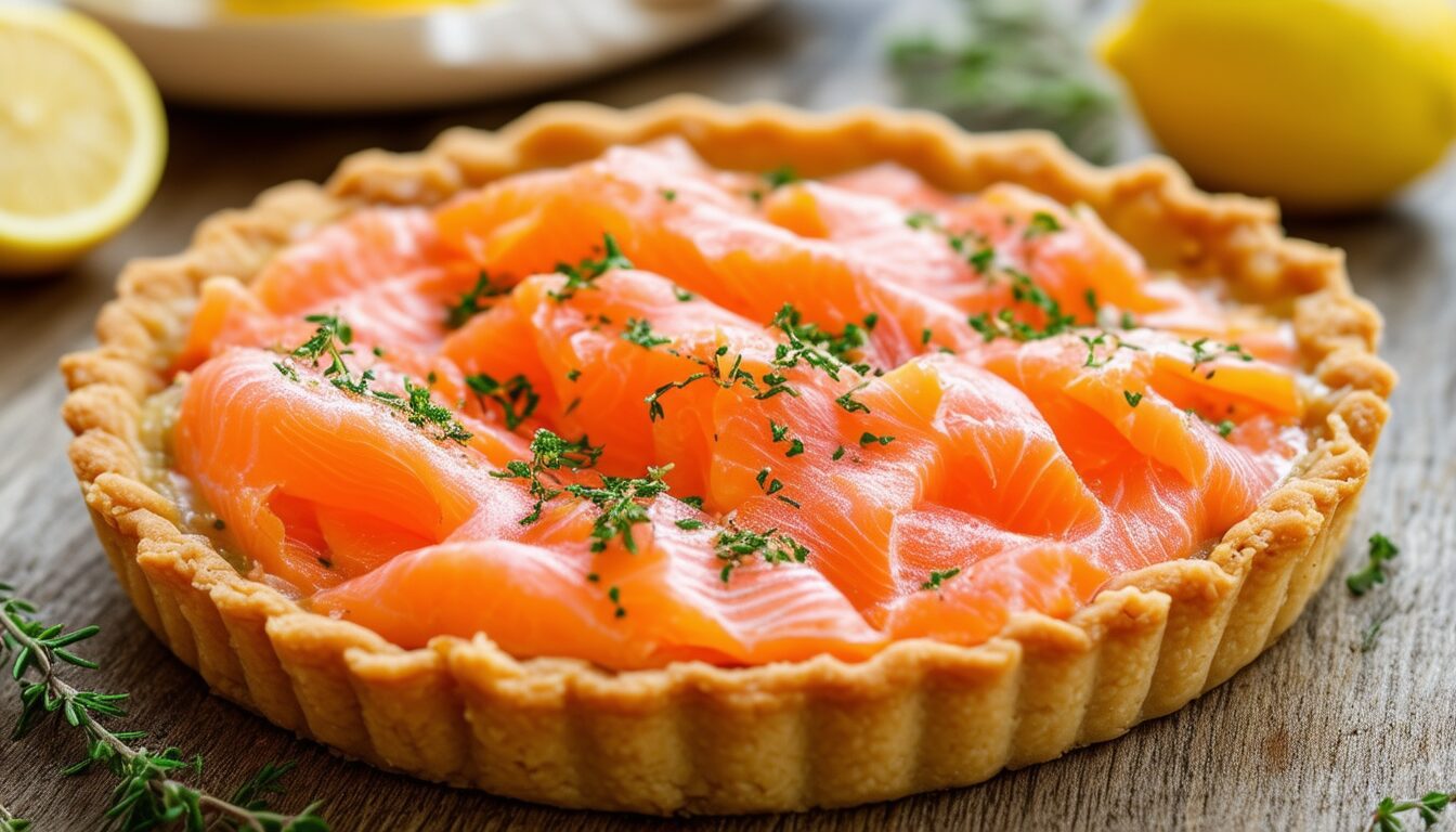 Tarte au Saumon