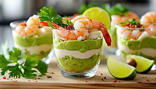 Verrine Avocat Crevette