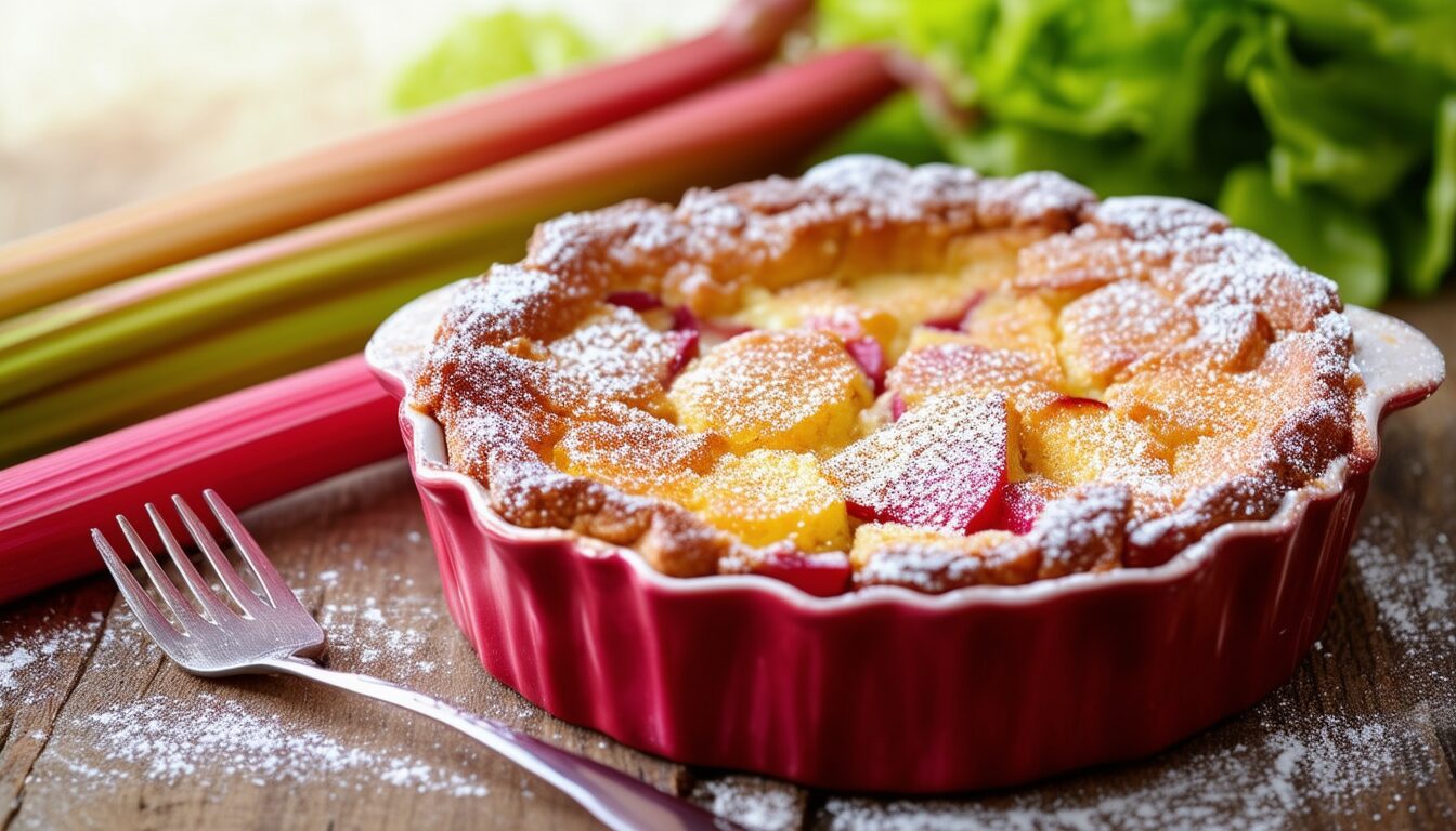 Clafoutis Rhubarbe