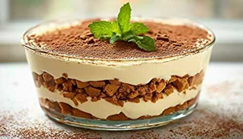 Tiramisu Spéculoos Sans Café