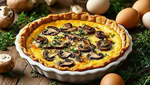 Quiche aux Champignons