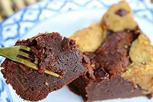 Brookie Cyril Lignac : la recette mi-brownie mi-cookie irrésistible