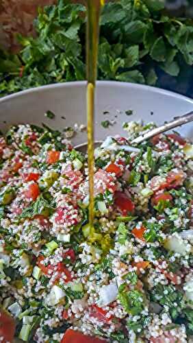 Salade fraîcheur de l'été : le taboulé