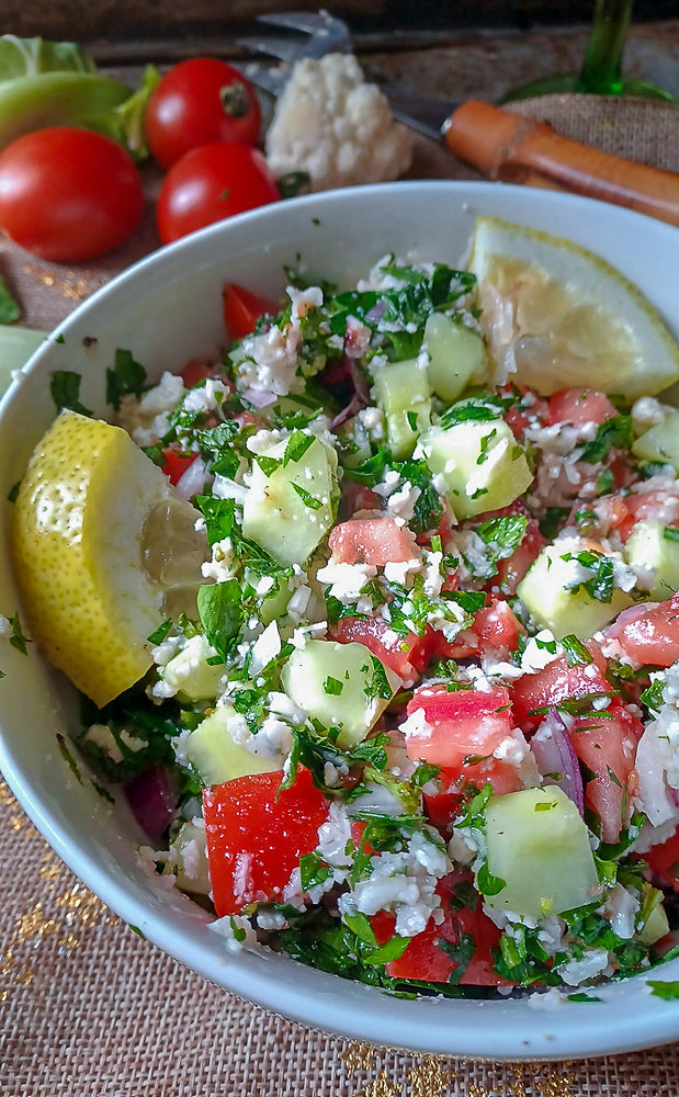 Recette fraîcheur : le taboulé de chou fleur