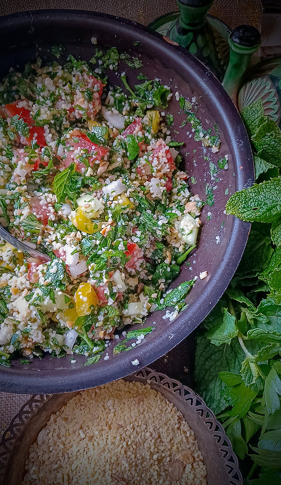 Taboulé aux 4 céréales (blé, avoine, soja et orge)