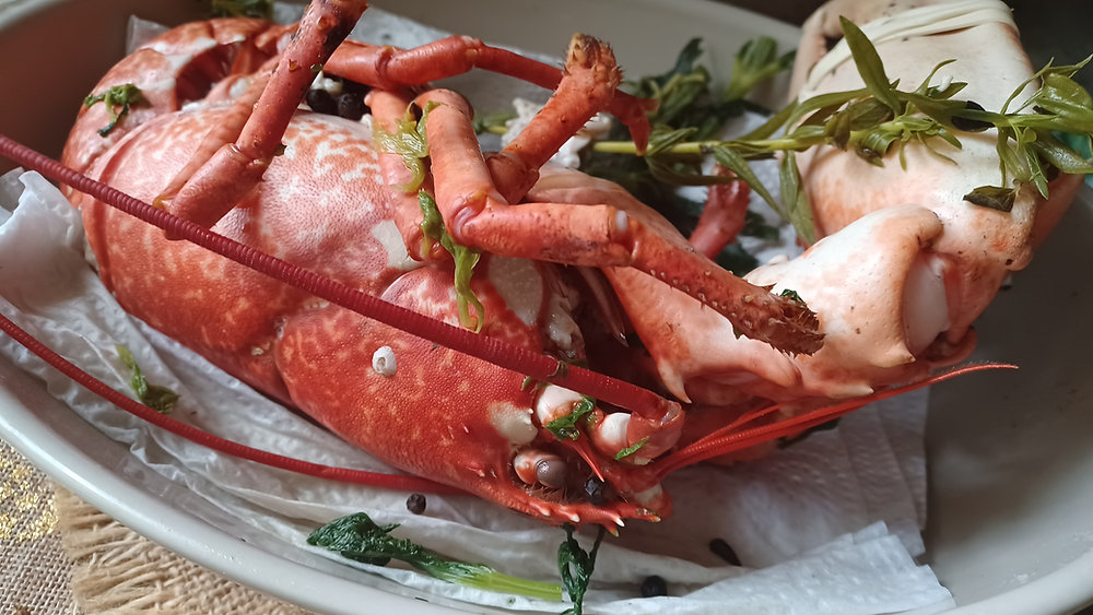 Huile aromatisée au homard