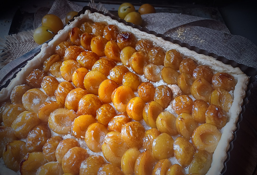 Recette rapide de tarte aux mirabelles