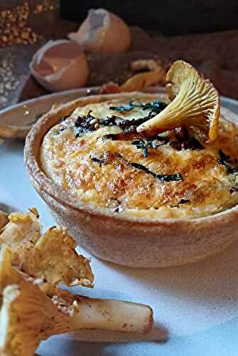 Mini quiches aux champignons